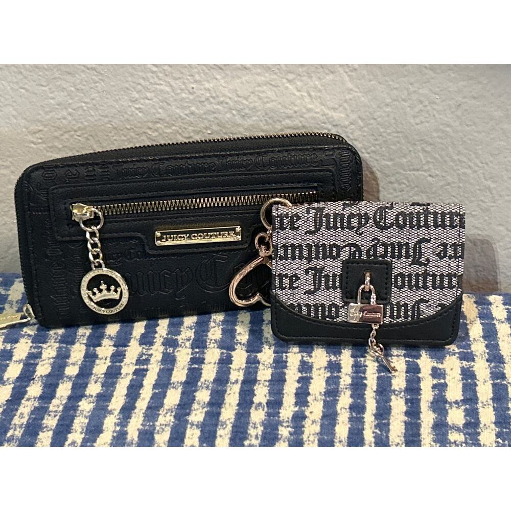 NWOT Bundle Juicy Couture Wallet and Credit Card Holder
